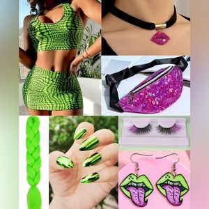 Swamp Sweetie Full Rave Outfit